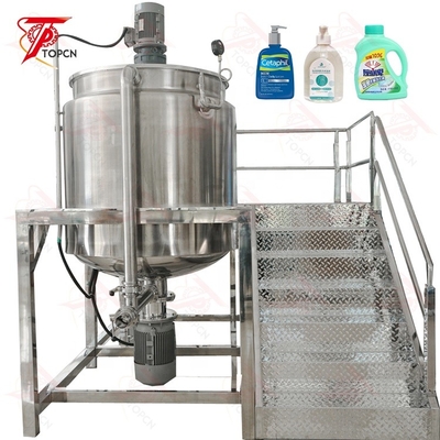 Le shampooing de vapeur produisant des cosmétiques de machine écrèment l'équipement de mélange de émulsification de mélange de réservoir de mélangeur de homogénisateur de chauffage de savon liquide
